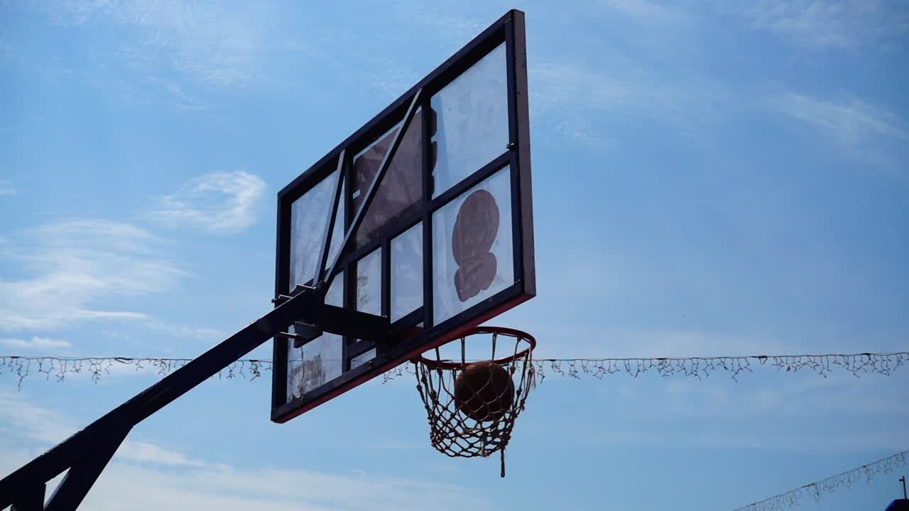 Streetball. Rallentatore