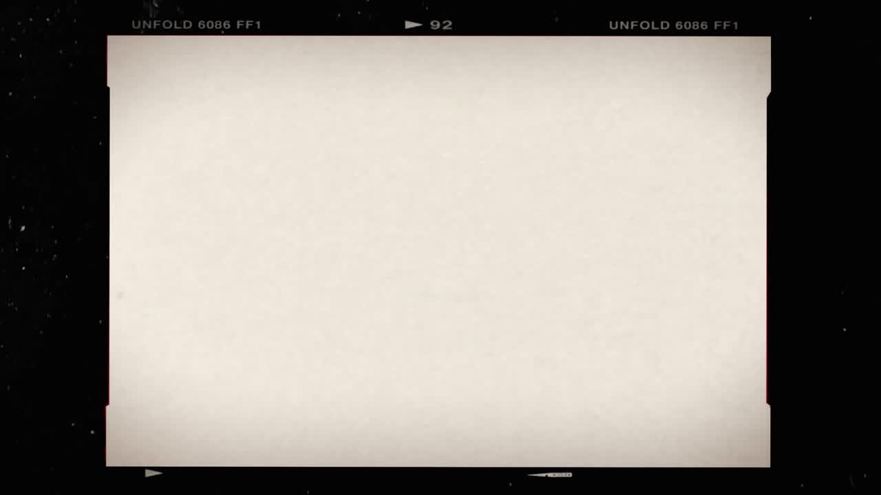 16mm 필름 둥근 가장자리 네거티브 오버레이: 실제 필름을 스캔하여 프로젝트에 영화 모양을 부여합니다.