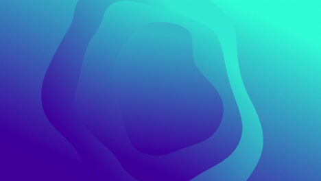 animación del texto pow sobre fondo azul