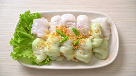 Pork-Steamed-Rice-Parcels