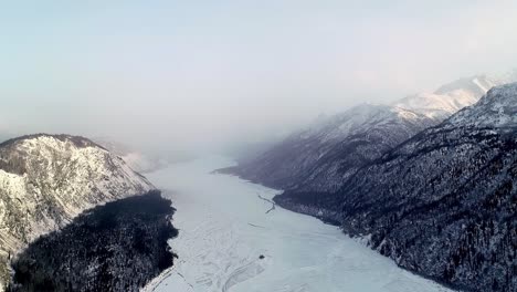 Video-Aéreo-4k-60fps-Del-Valle-Del-Río-Matanuska