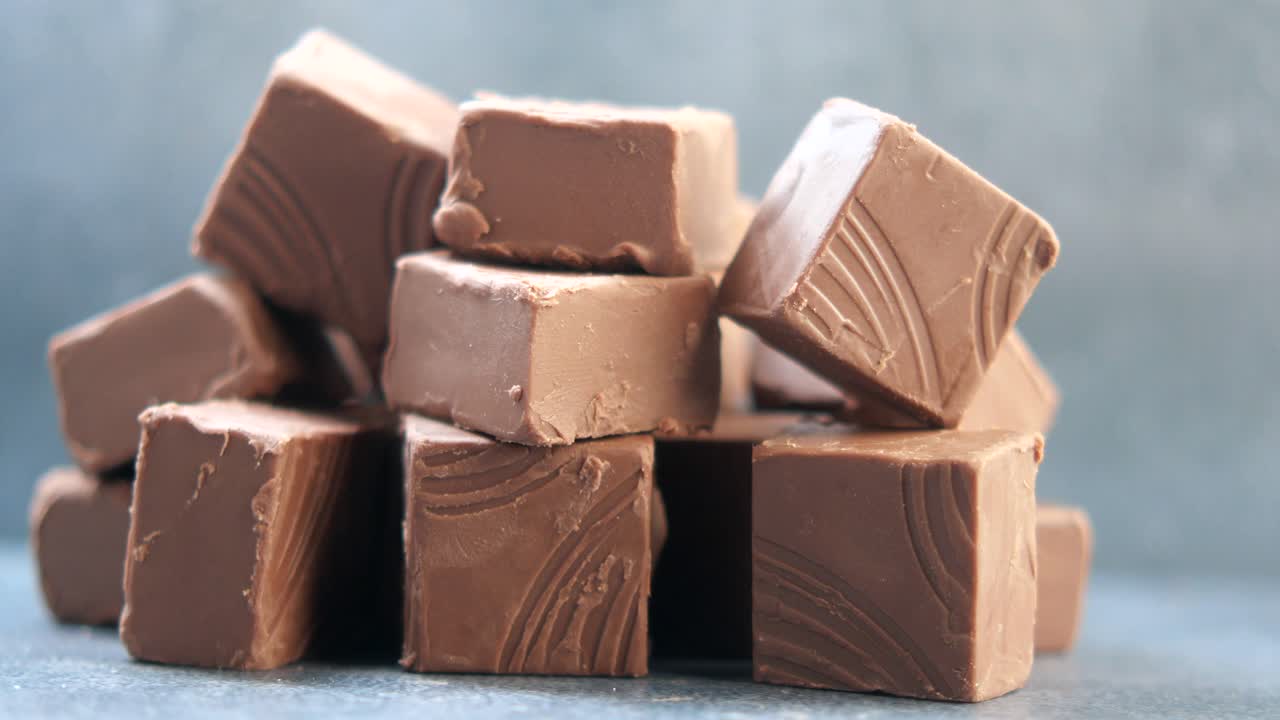 cuadrados de chocolate