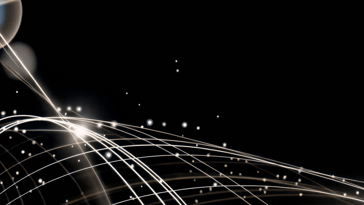 Creative light effect animated overlay, transparent 4K video, alpha channel, ProRes 4444