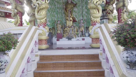 goddess of mercy in beautiful shrine