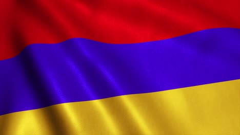 el video de la bandera de armenia - 4k