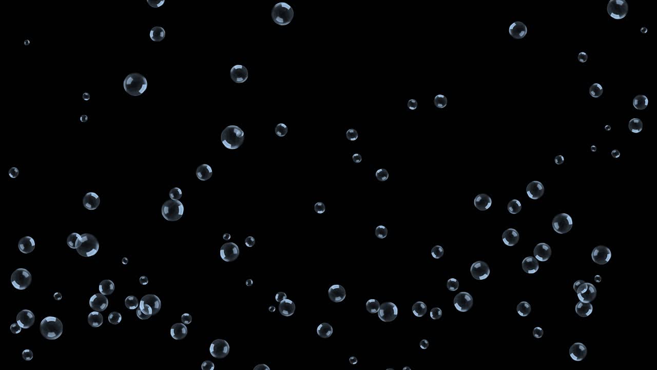 Underwater bubbles cloud animation backgrounds fizzing air bubbles champagne realistic fizzy drink