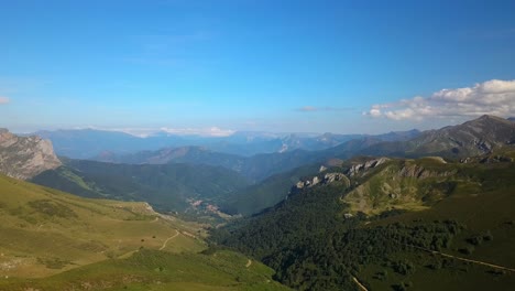 Picos-drama:-A-drone-ballet-above-Europe's-iconic-peaks,-a-theater-of-rugged-elegance