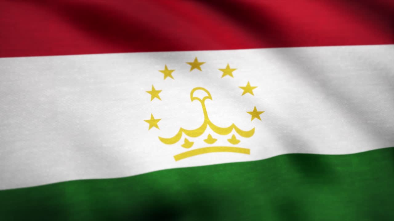 bandera de la república de tayikistán