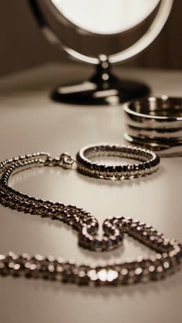 elegant silver jewelry collection