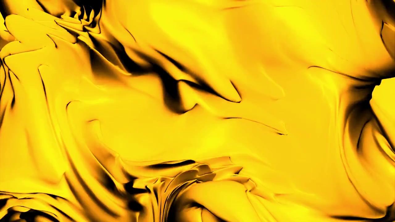Fondo Abstracto de Fluido Dorado Dinámico en Bucle