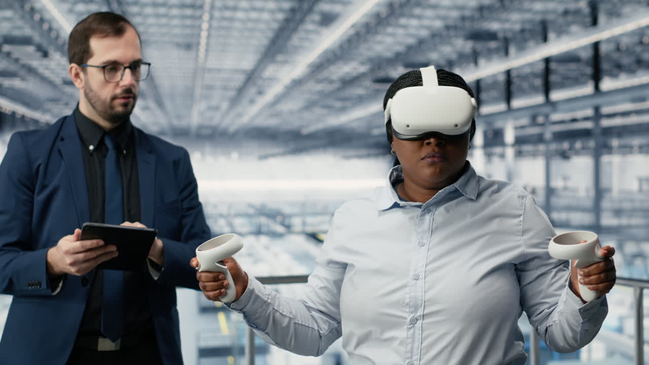 Developing advanced electronics, VR glasses gear and microchip factory managers