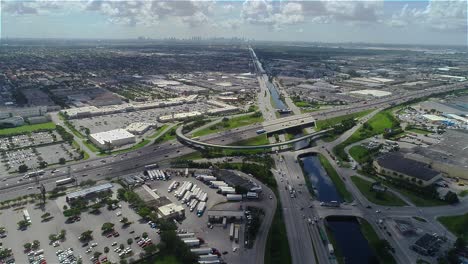 hialeah - miami - traffic - drone