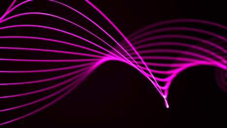 fondo de movimiento de onda abstracto giro elegante rosa
