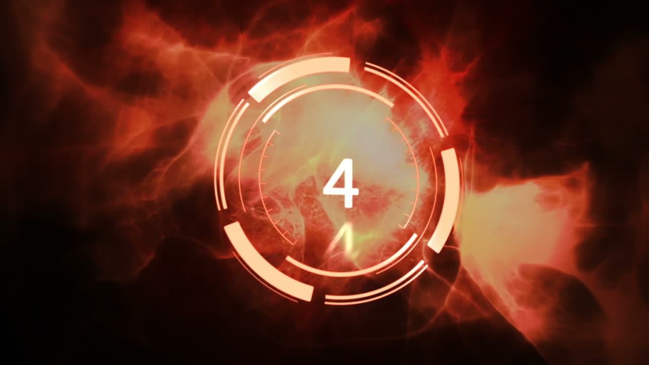 Digital generated videos of countdown