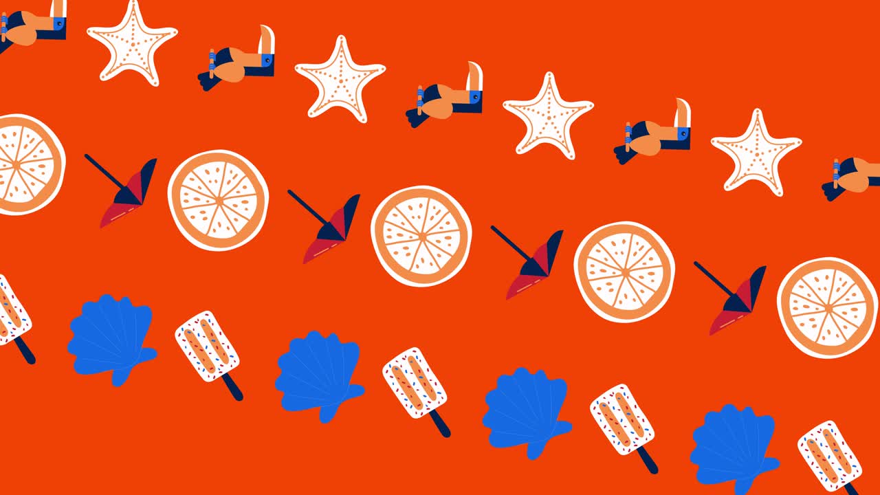 손으로 그린 듀들 배경