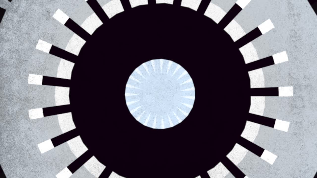 8비트 아키텍처의 픽셀에서 나온 그래디언트 원