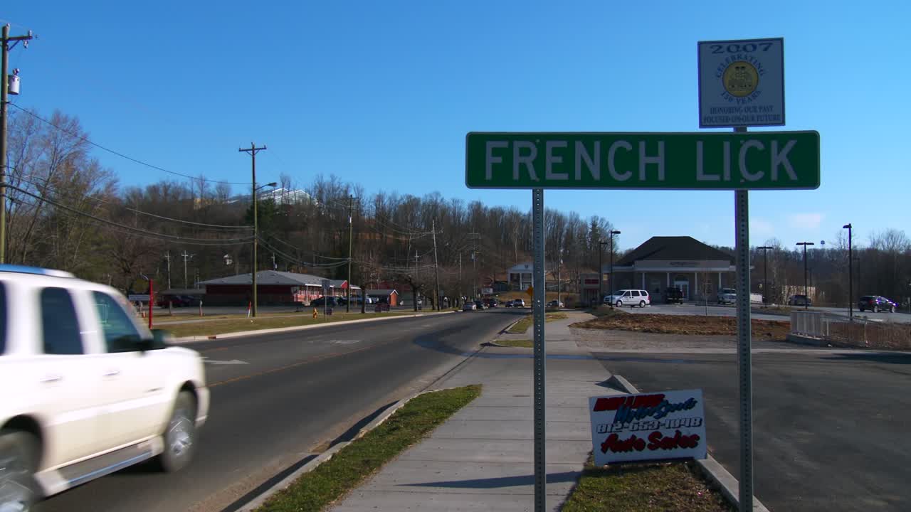 프렌치 릭 인디애나 마을에 대한 한숨