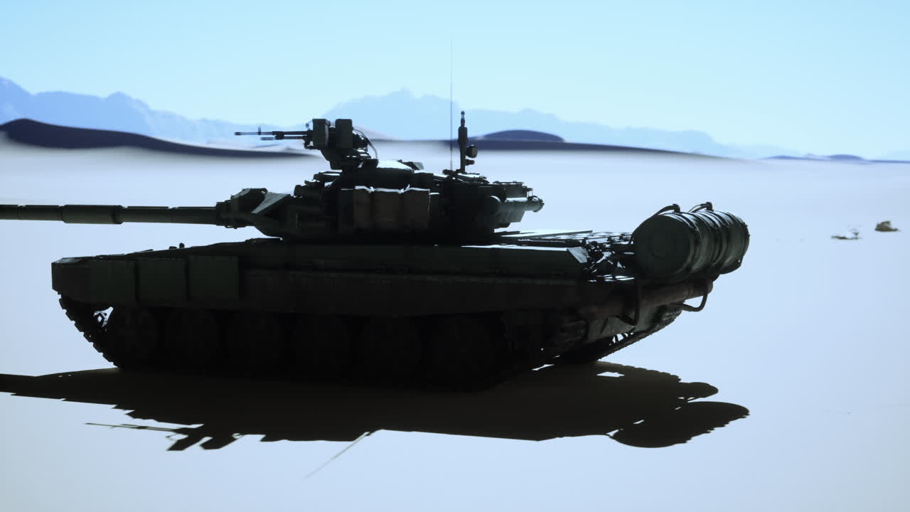 Tank in the Desert
