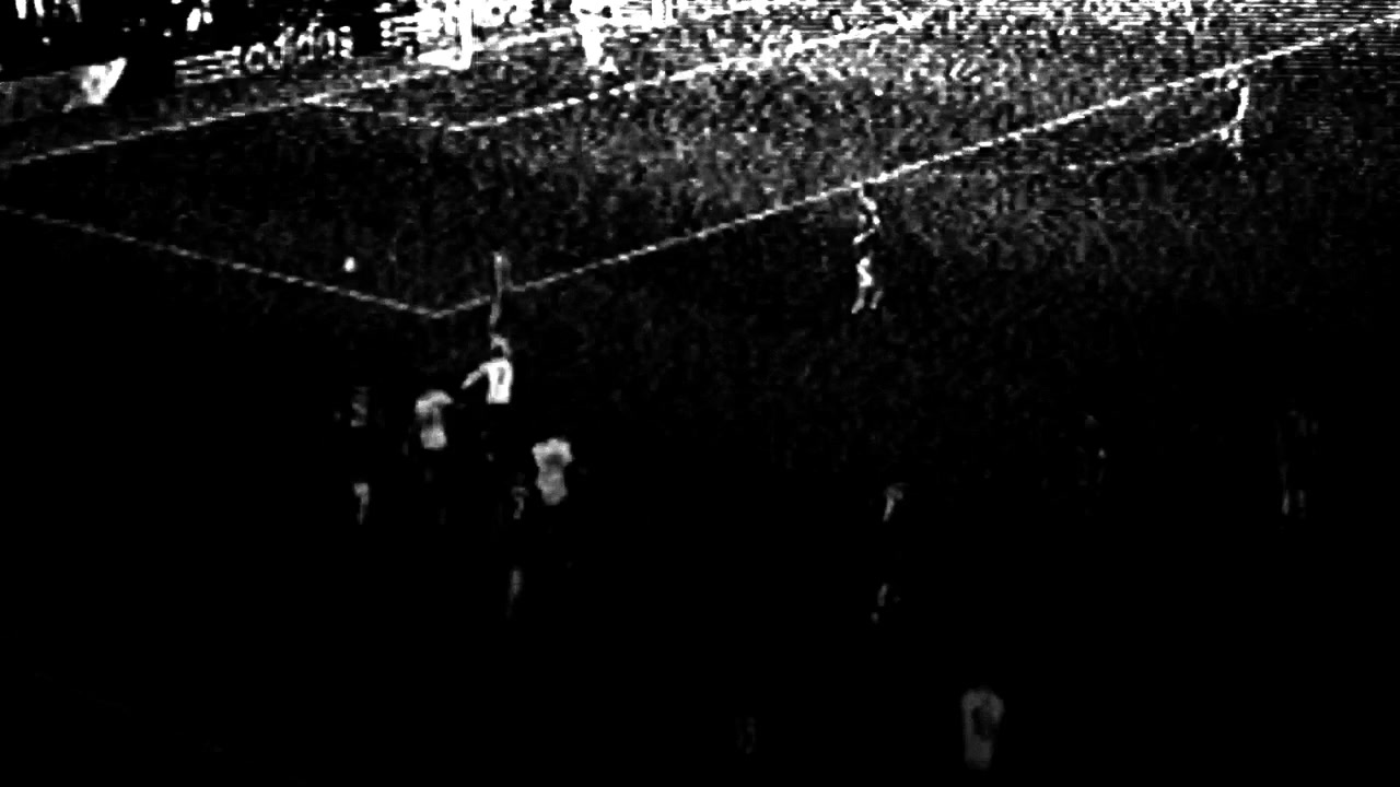Digital TV Static Noise and Glitch Effect