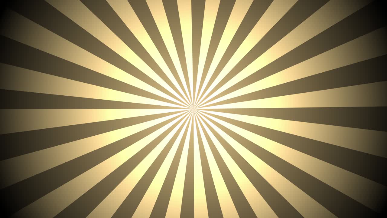 Sunburst rotating gradient background seamless loop 4k stock video