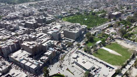 captivating aerial footage of pashtunistan watt in jalalabad, afghanistan"