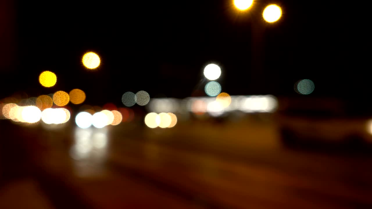 luces de colores bokeh