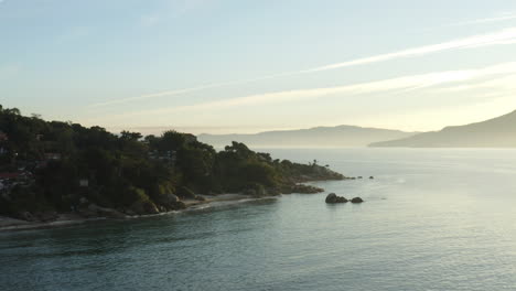 fantastic brazilian rocky coast, jurere internacional, florianopolis, santa catarina, brazil