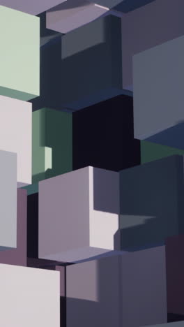 abstract 3d geometric cubes