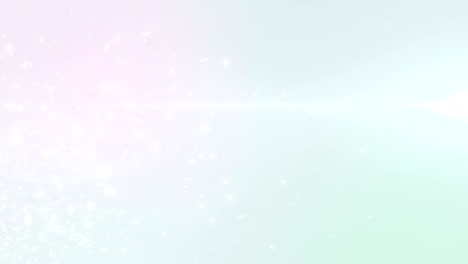 animación de partículas pastel