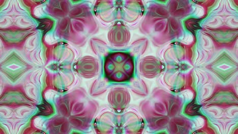 seamless loop of a kaleidoscope abstract effect graphic