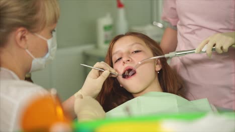 dental procedure on a child