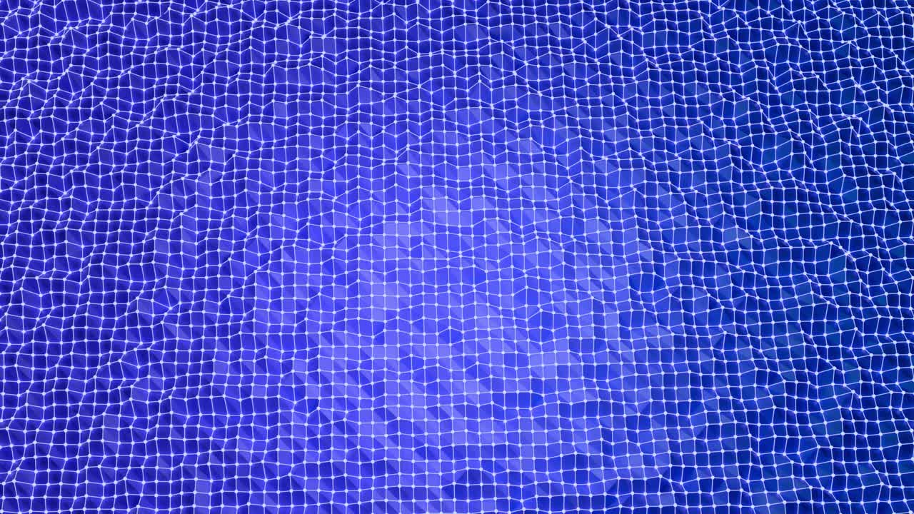 Fondo geométrico abstracto azul