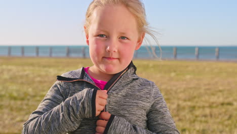 girl at the beach