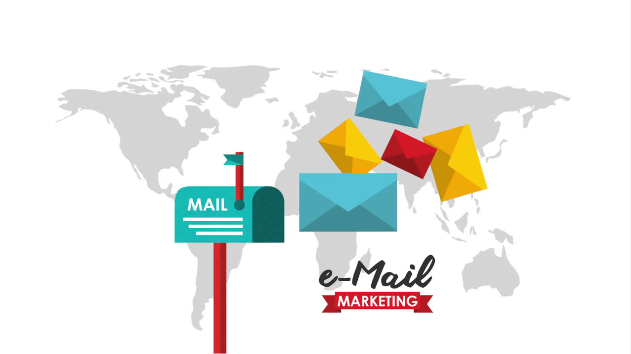 email social media marketing with mailbox