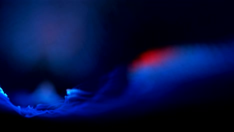 un bucle de fondo animado en 4k con elementos de audio. una onda digital abstracta en 3d.