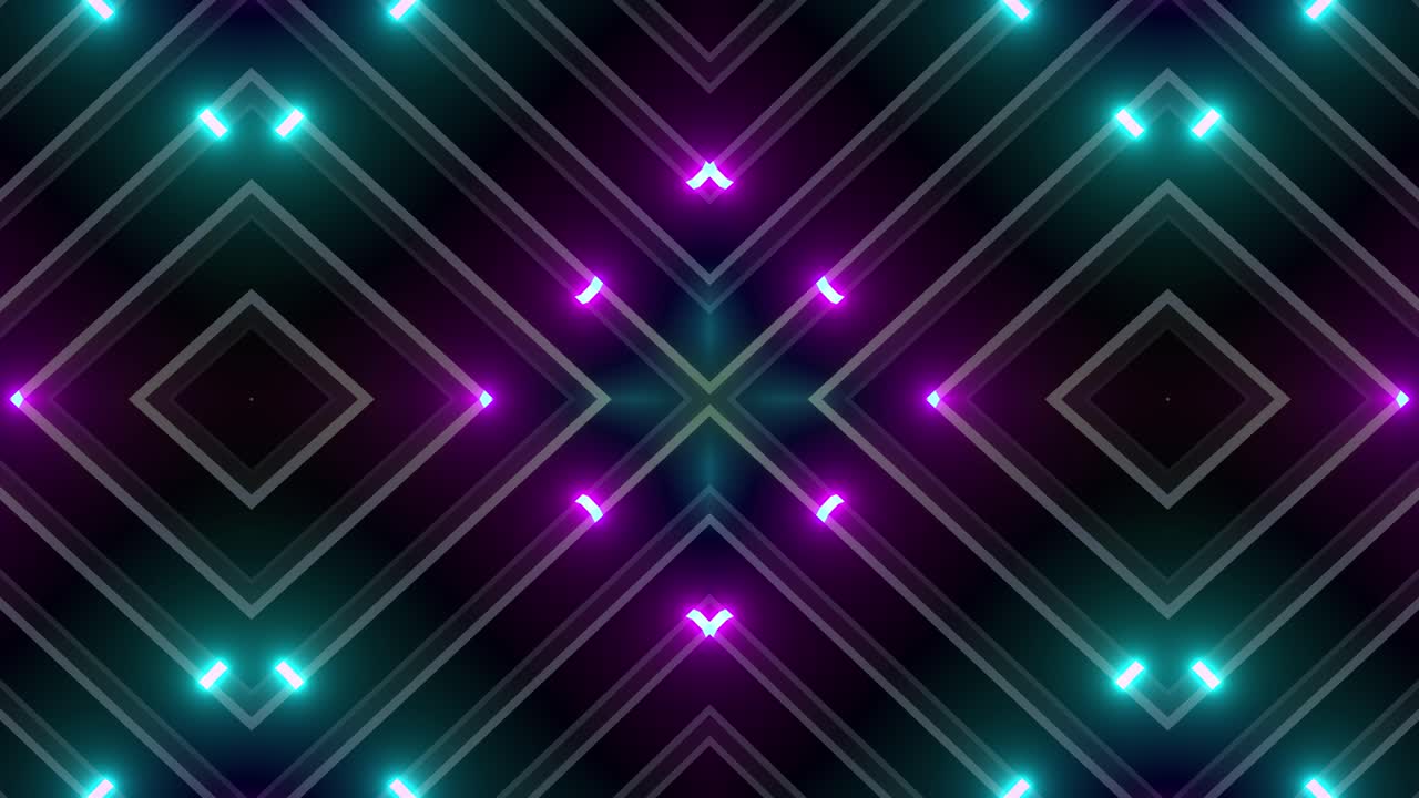 Modelli di luce al neon astratti