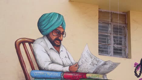 pinturas murales de lodhi