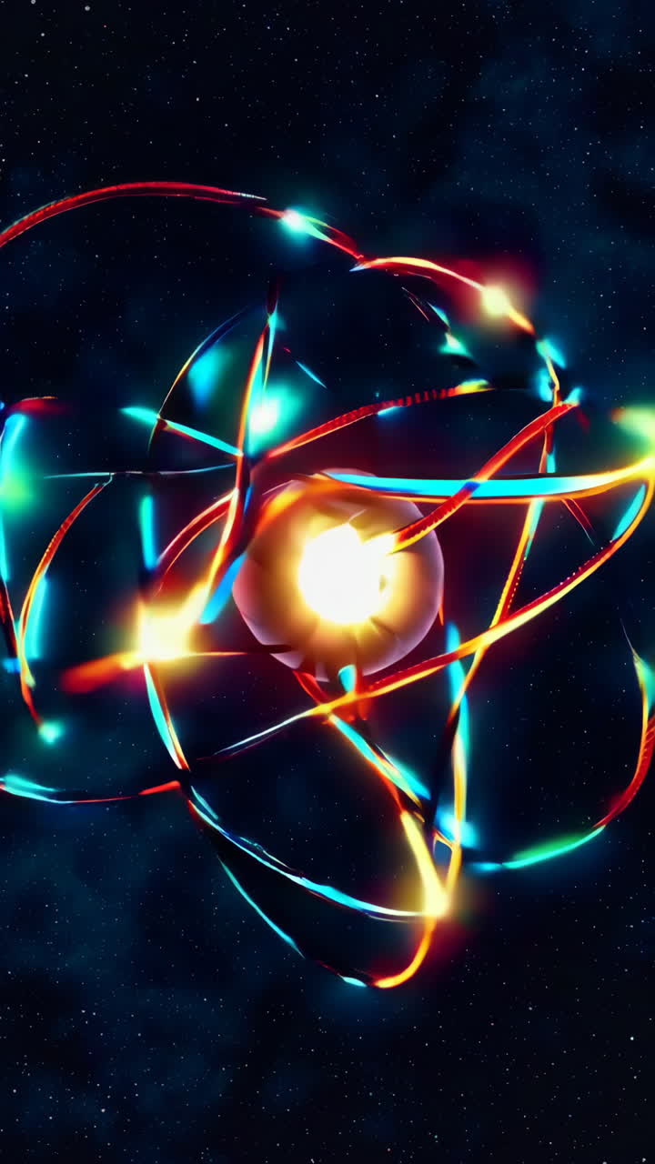 Abstract Atomic Structure in Space