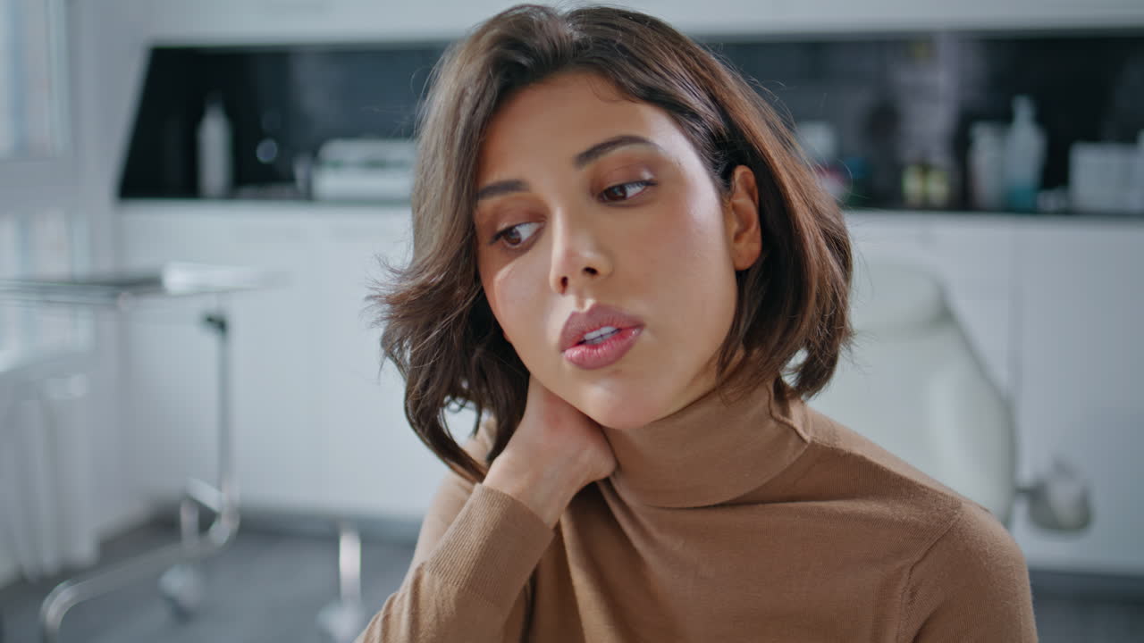 Retrato de una mujer hermosa