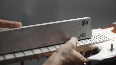 guitar neck setup