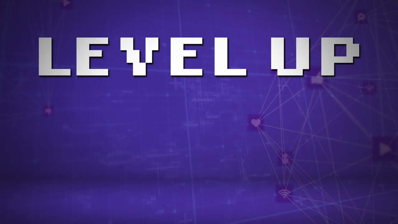 전화 연결 네트워크를 사용하는 사업가에 대한 연결 네트워크의 애니메이션