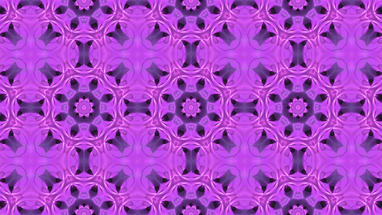 3d en bucle abstracto ornamentado fondo decorativo. hipnótico caleidoscopio de color azul de moda.