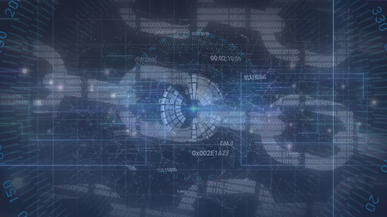 Animation av databehandling över kedjor