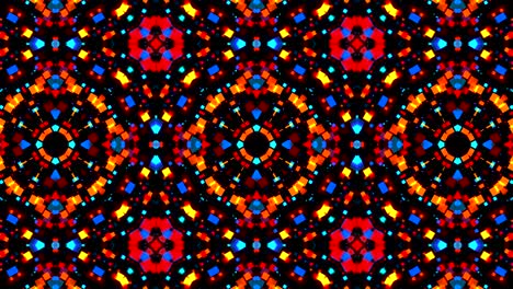 colorful kaleidoscopic video background. abstract backdrop