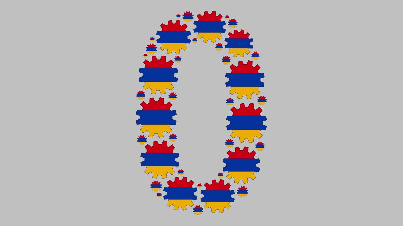 número cero armenio