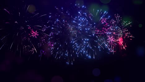 new years eve fireworks celebration of real fireworks abstract golden shining glowing fireworks show