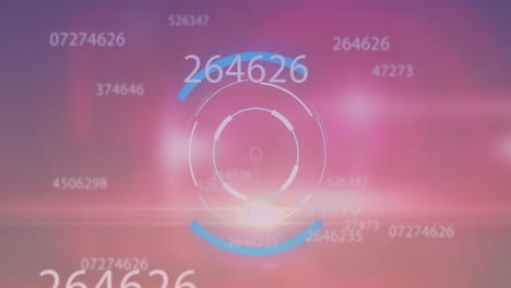 Animation-of-data-processing-over-scope-scanning