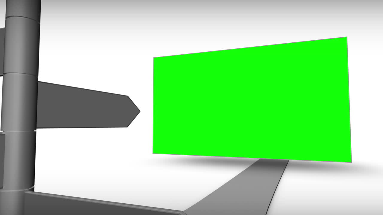 encrucijadas con señales que revelan espacios clave de croma