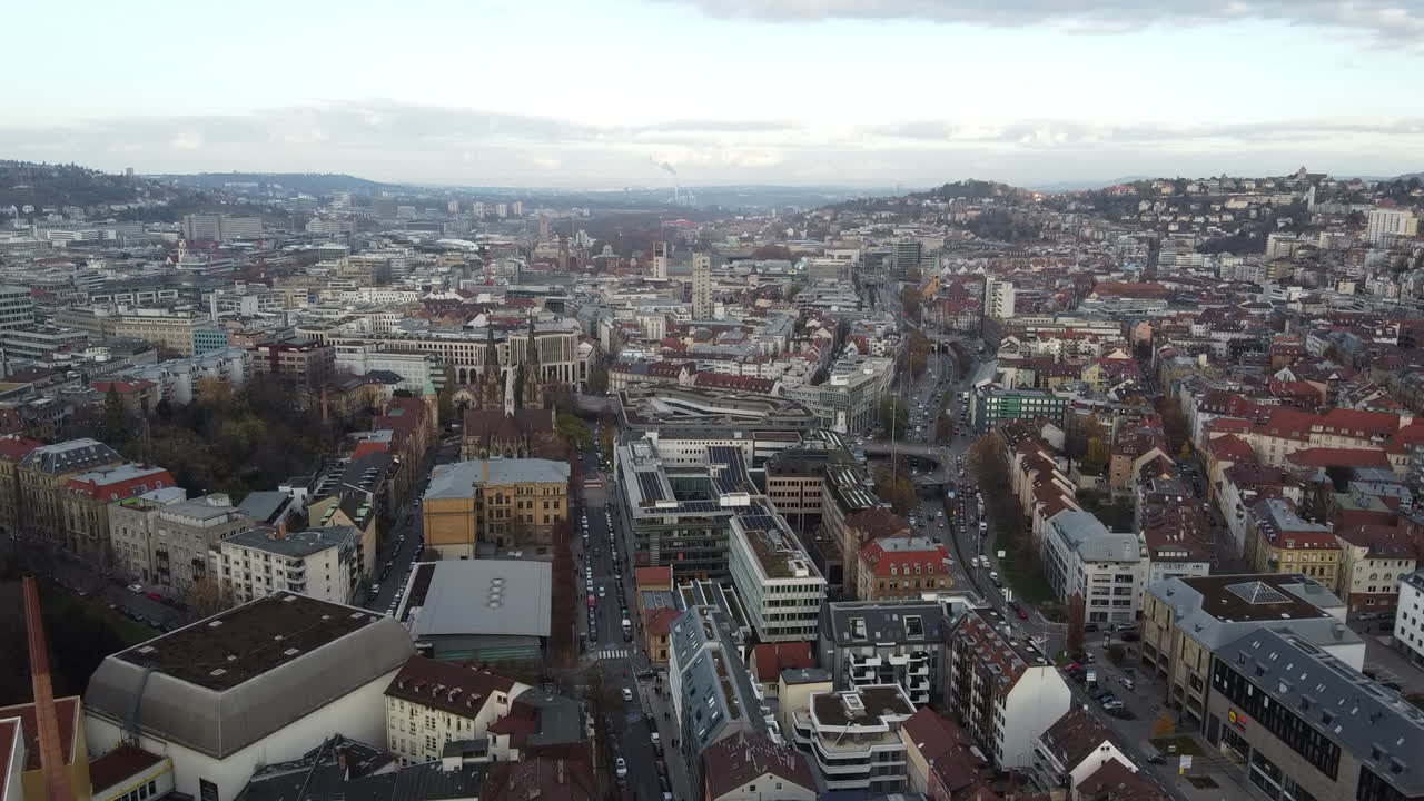 공중에서 보는 모습