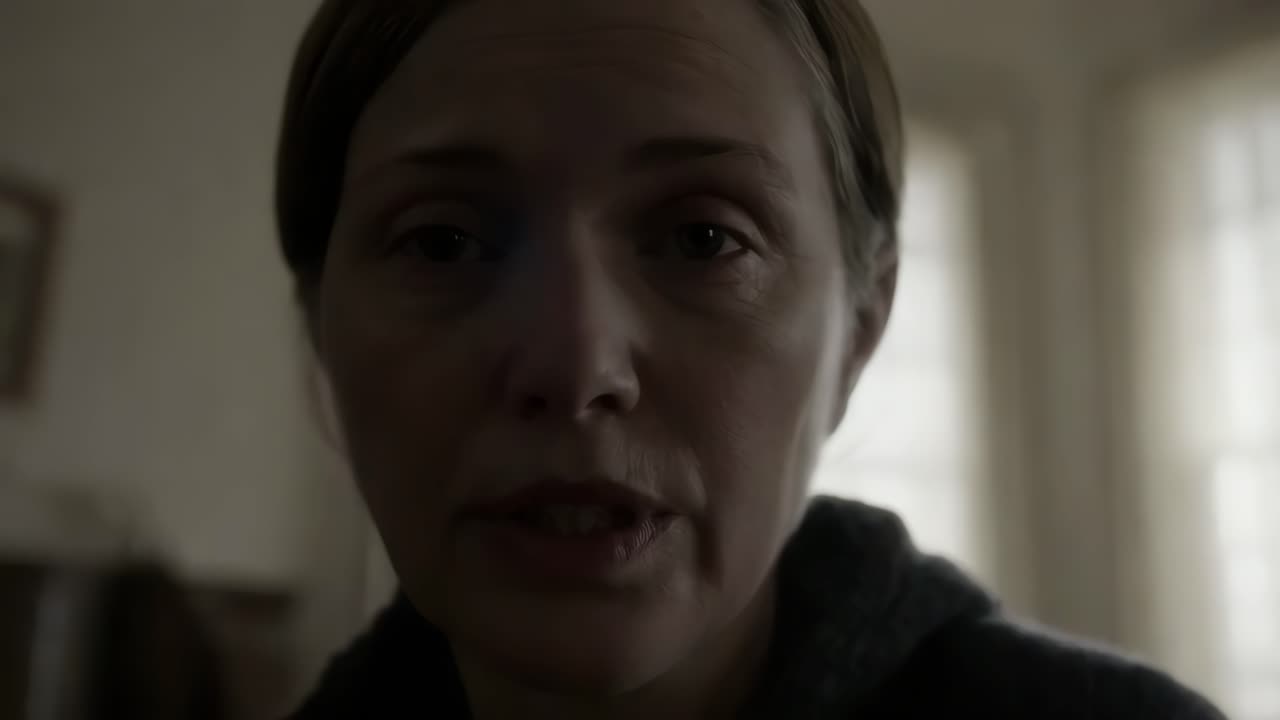 여자 의 클로즈업